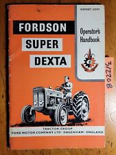 Ford fordson super for sale  Niagara Falls