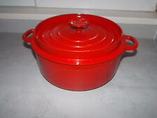 Cocotte fonte emaillé d'occasion  Saint-Vallier