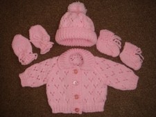 Pink jacket bobble for sale  SANDY