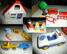 Lot playmobil 123 d'occasion  Neuville-aux-Bois