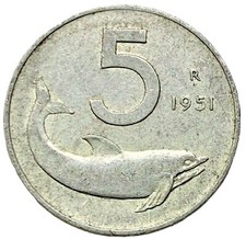 Lire 1951 delfino usato  Trani