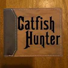 Catfish Hunter - Carteira de Couro Pesca Fluvial Bifold Qualidade Premium NOVA comprar usado  Enviando para Brazil