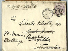 Cover lilac cancelled for sale  BANCHORY