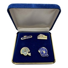 Conjunto de pinos de esmalte colecionáveis vintage Toronto SkyDome (4) com caixa de exibição, usado comprar usado  Enviando para Brazil