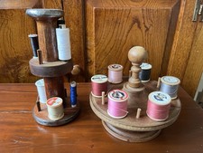 Pair antique spool for sale  SOUTHAMPTON
