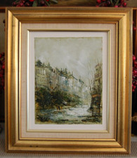 Vintage signed oil for sale  Miami