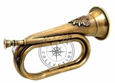 Antique brass bugle d'occasion  Expédié en Belgium