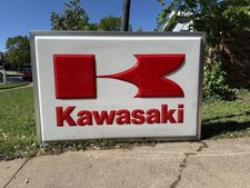 Kawasaki light sign for sale  Fort Worth