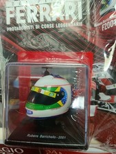 Casco Ferrari Rubens Barrichello - 2001 - GP Brasile Spark 1:5 Helmet comprar usado  Enviando para Brazil