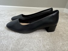 Clacks black leather for sale  ALFRETON