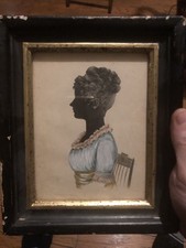 Antique silhouette portrait for sale  Denham Springs