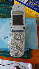 Motorola silver v220 for sale  NOTTINGHAM