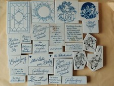 Stempel set stück gebraucht kaufen  Arnsberg