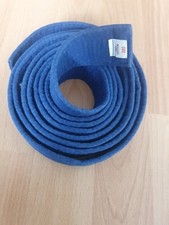 Judo gürtel blau gebraucht kaufen  Hallbergmoos