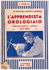 Apprendista orologiaio manuale usato  Roma