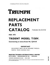 Triumph trident t150 for sale  CHESTER