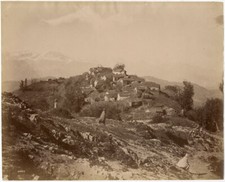 Photo albuminé village d'occasion Photo albuminé village d'occasion  Marseille VI