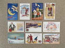 Shell petroleum postcards for sale  MANNINGTREE