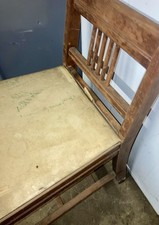 Vintage wooden leather for sale  Greenwood