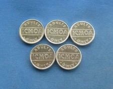 Icmoa tokens irish for sale  LEEDS