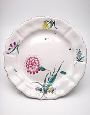 Polychrome earthenware plate d'occasion  Expédié en Belgium