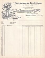 Armentieres facture vierge d'occasion  Voiron