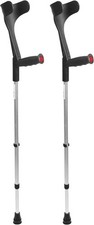 Pair crutches adjustable for sale  BIRMINGHAM
