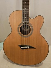 Baixo Dean EABC Cutaway acústico/elec em cetim natural, usado comprar usado  Enviando para Brazil