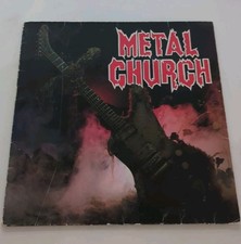 Metal Church S/T,  1984 Elektra 1st GEMA R/S Alsdorf LP 960 471-1, G+/VG+ comprar usado Metal Church S/T,  1984 Elektra 1st GEMA R/S Alsdorf LP 960 471-1, G+/VG+ comprar usado  Enviando para Brazil
