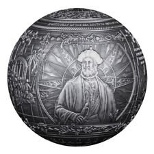 Moeda de prata Vasco Da Gama 500º aniversário 1 quilo 25$ Barbados 2024 comprar usado  Enviando para Brazil