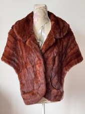Red real mink for sale  TEDDINGTON
