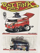 Hot Wheels RAT FINK Series azul KOOL KOMBI CUSTOM com pilotos reais - Mini ônibus VW comprar usado  Enviando para Brazil