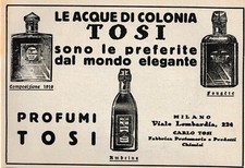 Pubblicita 1925 acqua usato  Biella