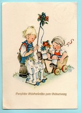 Alte postkarte kinder gebraucht kaufen  Plessa