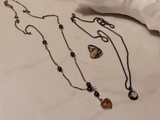 necklace heart ring 3 for sale  Philadelphia