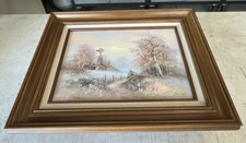 Oil canvas windmill for sale  Elgin