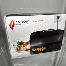 Novo/caixa aberta *mini forno lógica quente*portátil + forno pessoal/lancheira*preto, usado comprar usado  Enviando para Brazil