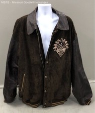 Jaqueta básica masculina Avirex marrom tamanho 5XL Reg, usado comprar usado Jaqueta básica masculina Avirex marrom tamanho 5XL Reg, usado comprar usado  Enviando para Brazil