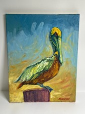 Pelican oil canvas for sale  Port Allen