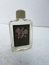 Frasco de vidro vazio perfume orquídea vintage feito na Inglaterra com tampa colecionável "F, usado comprar usado Frasco de vidro vazio perfume orquídea vintage feito na Inglaterra com tampa colecionável "F, usado comprar usado  Enviando para Brazil