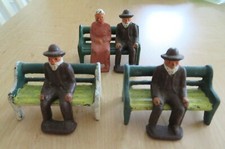 Metal bench people for sale  Avon