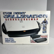 George Foreman Grill The Next Grilleration caixa aberta sem livro de receitas comprar usado  Enviando para Brazil