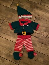 Hand knitted elf for sale  NORWICH
