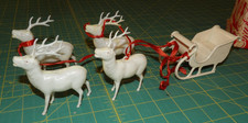 Vintage sleigh reindeer for sale  Coshocton