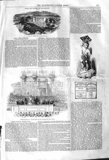 Old antique print for sale  UK