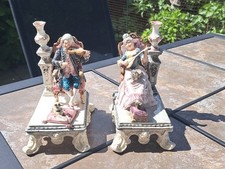 Continental porcelain pair for sale  HORSHAM