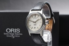 [Quase em perfeito estado com caixa] ORIS BIG Crown 7500 40mm mostrador branco data do dia no relógio masculino comprar usado  Enviando para Brazil