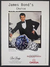 1997 ANÚNCIO IMPRESSO Omega Seamaster James Bond's choice Tomorrow Never Dies comprar usado 1997 ANÚNCIO IMPRESSO Omega Seamaster James Bond's choice Tomorrow Never Dies comprar usado  Enviando para Brazil