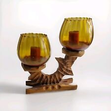wooden candelabra for sale  LUTON