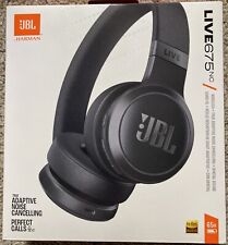 Fones de ouvido JBL by Harman Live 675NC sem fio adaptável cancelamento de ruído caixa aberta comprar usado  Enviando para Brazil